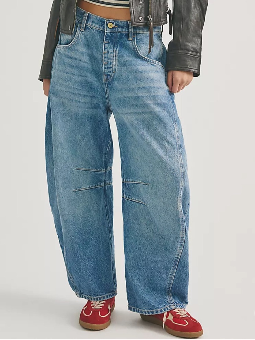 We The Free Good Luck Barrel Jeans - Picture 3 of 6